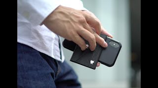 スマホと一緒に持ち歩く　小さな財布「and W」