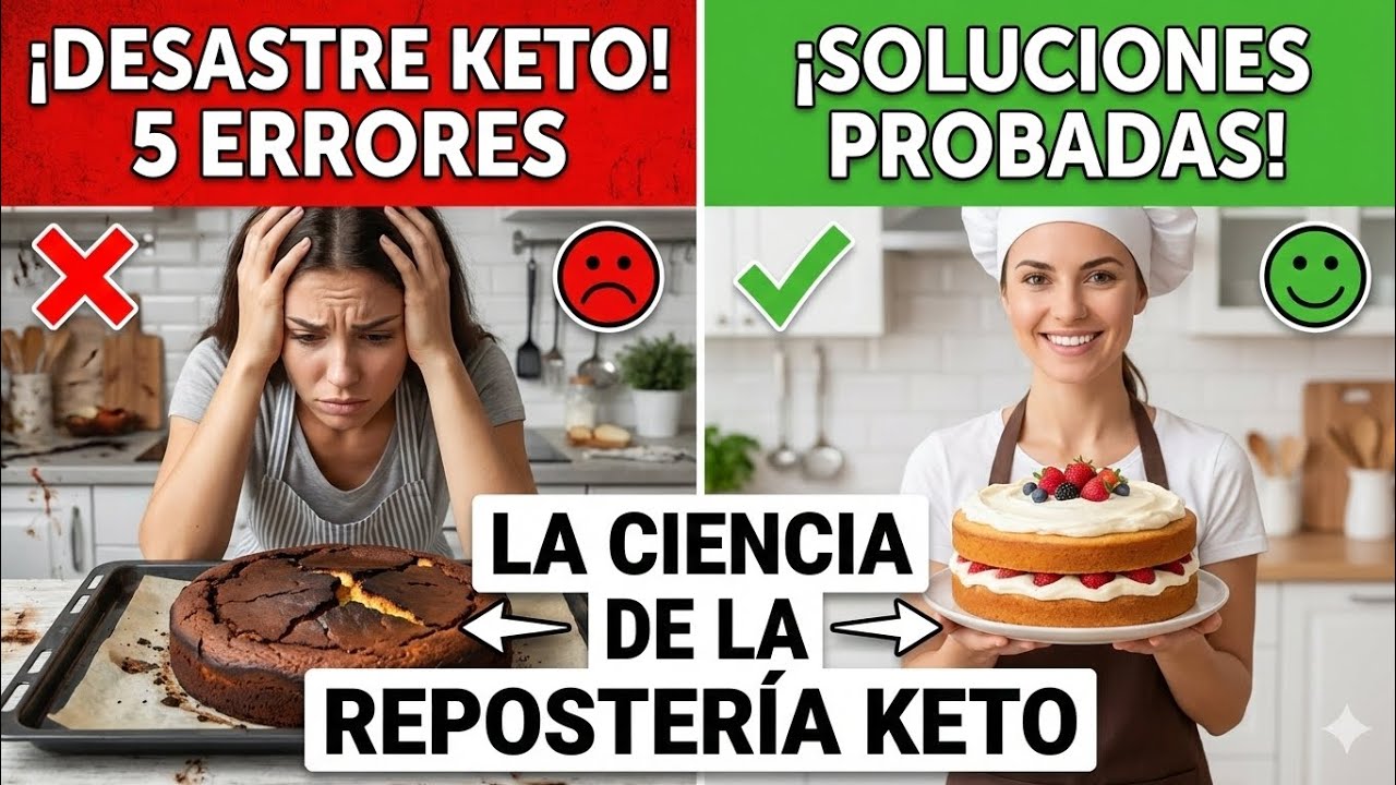 ¡No tires más dinero! 5 Errores que ARRUINAN tu Repostería Keto 🧁❌