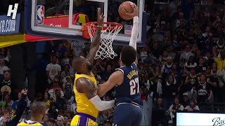 Jamal Murray just POSTERIZES LeBron James 😱 Resimi