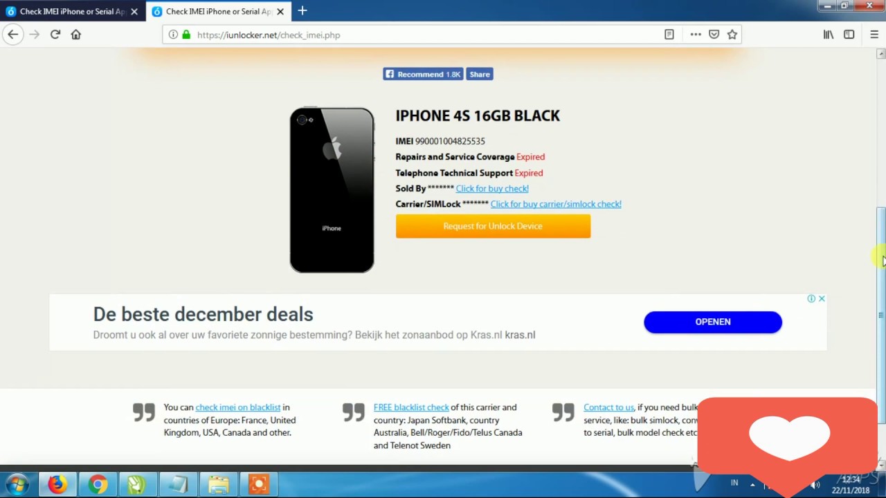 cara cek imei iphone