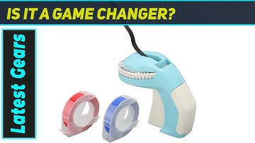 CXCTCT Embossing Label Maker: The Best 3D Portable Writer for Organization!