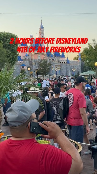 disneyland crowds 4th of july