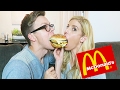TRYING THE NEW GIANT BIG MAC FROM MCDONALD&#39;S - (DAY 40)