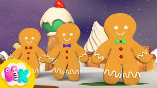 Tre Pepparkaksgubbar sång   karaoke 🎄Jullåtar på svenska - HeyKids