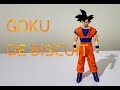 Escultura - Goku - Dragon Ball Z - Action Figure - Biscuit