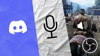 How to Record Multiple Audio Tracks Separately  (Game, Discord & Mic Audio with OBS)