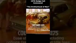 1976 Dodge Colt Commercial Mitsubishi  #commercial #publicite #propaganda #dodge #colt #dodgecolt