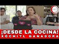 Xchitl en vivo el post debate desde la cocina de su casa