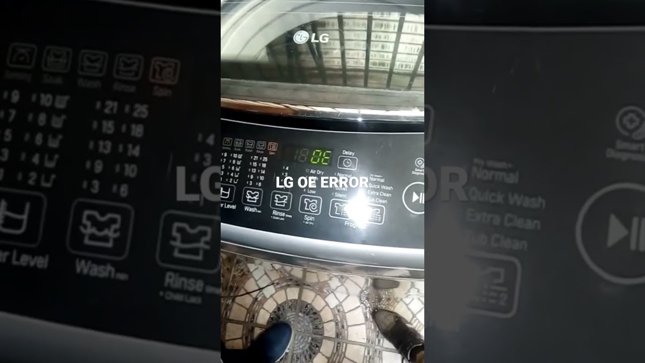 LG OE ERROR CODE RESOLVED
