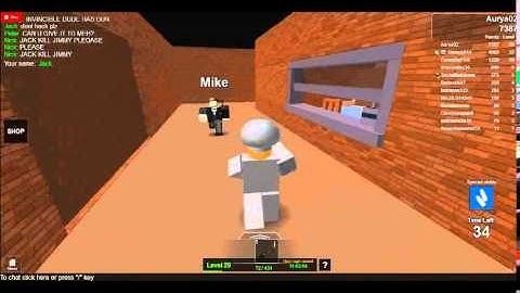 roblox hacker, in the game 