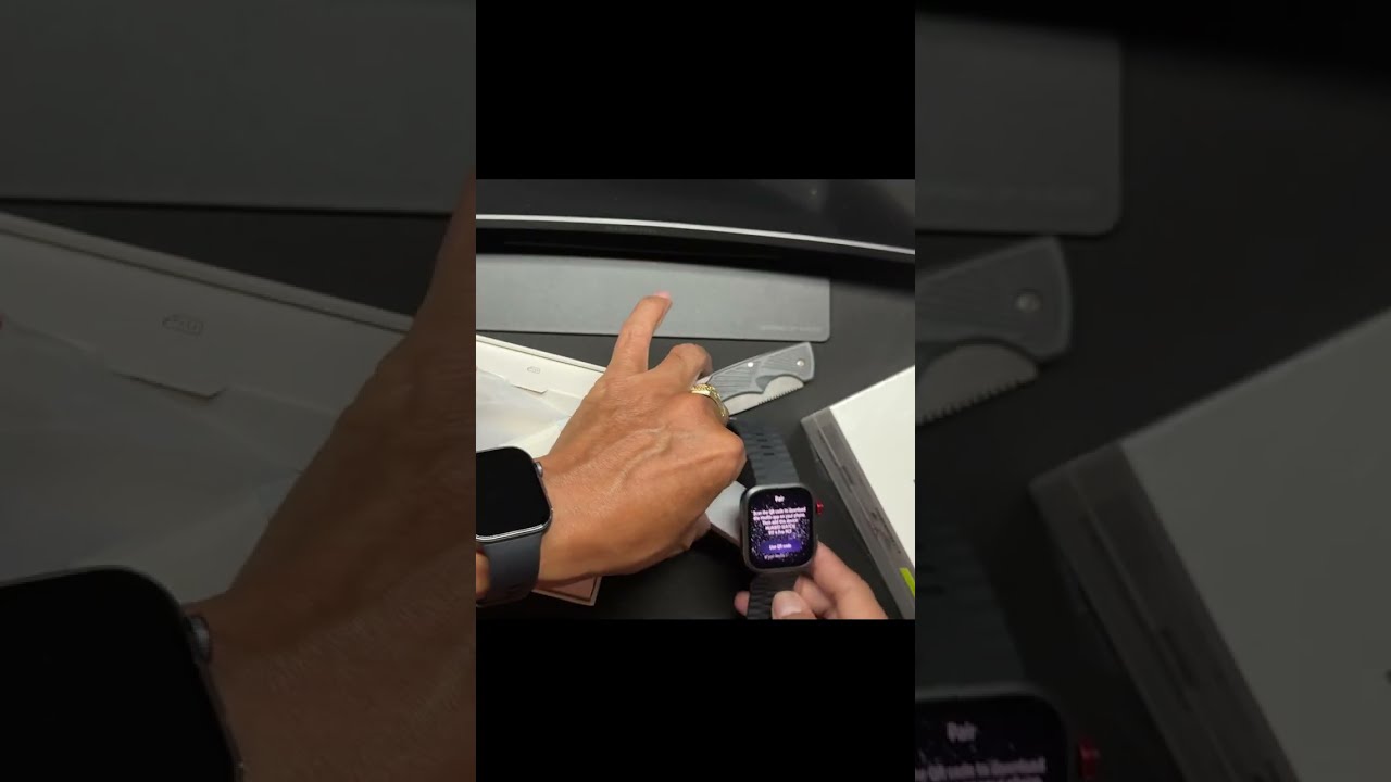 Huawei WatchFit 4 Pro Sapphire Black #foryou #shorts #shortvideo #foryoupage #unboxing #huawei 