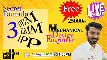 Secret Formula 3 BBM EEM IPP Mechanical Design Engineer  @CADD Centre Design Studio