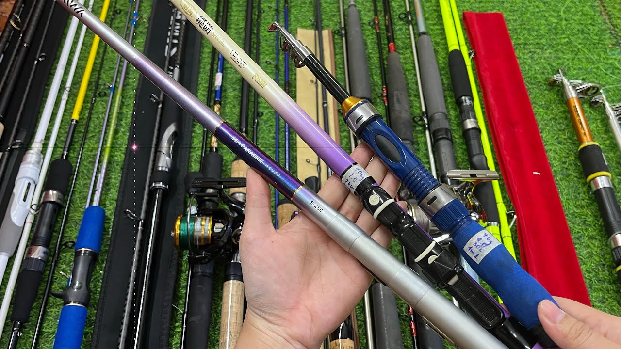Video 745: Cần Rút Mini Hàng Đẹp Sale 150k - Cần Câu Lure Giá Tốt Nhất ...