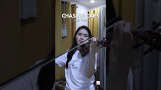 CHASING CARS - Snow Patrol | Violin Cover by Justerini