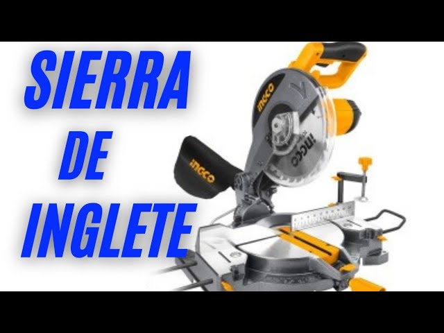 Sierra Ingleteadora Telescópica Industrial 1800W 254mm 10 INGCO  (BM2S18004) - Cortes Precisos y Versatilidad Extendida