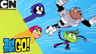 Teen Titans Go! | Stuck on the Island | Cartoon Network UK 