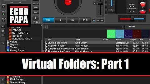 Virtual DJ 8: Virtual Folders Part 1