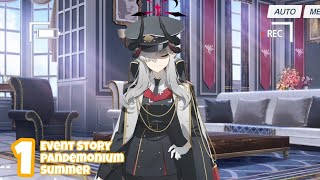 Ceritanya lagi healing di laut eh ternyata... - E-S Pandemonium Summer Blue Archive (ID Translate) 