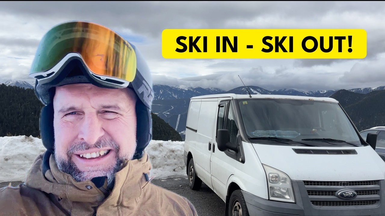 Skibum #vanlife in Andorra - A day’s skiing in Pal Arinsal