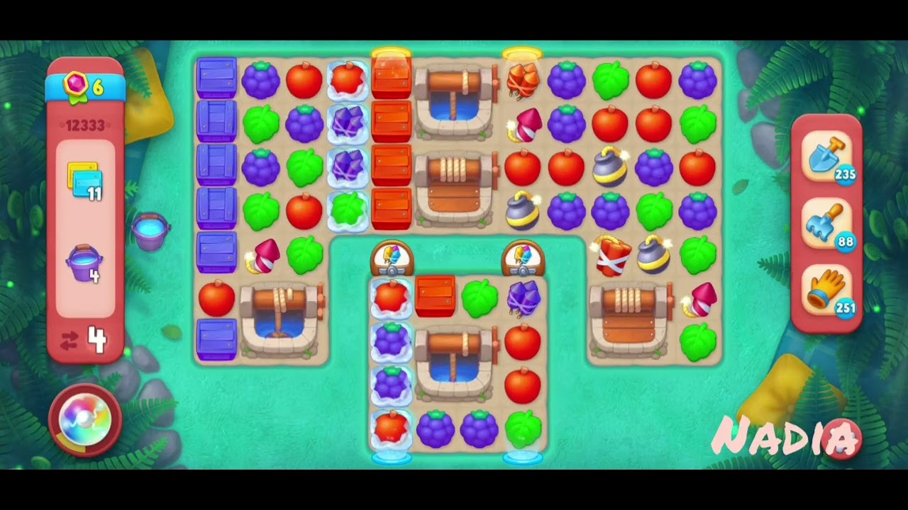 Gardenscapes Level 12333🥀. No Boosters used