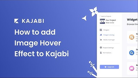 How to add a Image Hover Effect to Kajabi