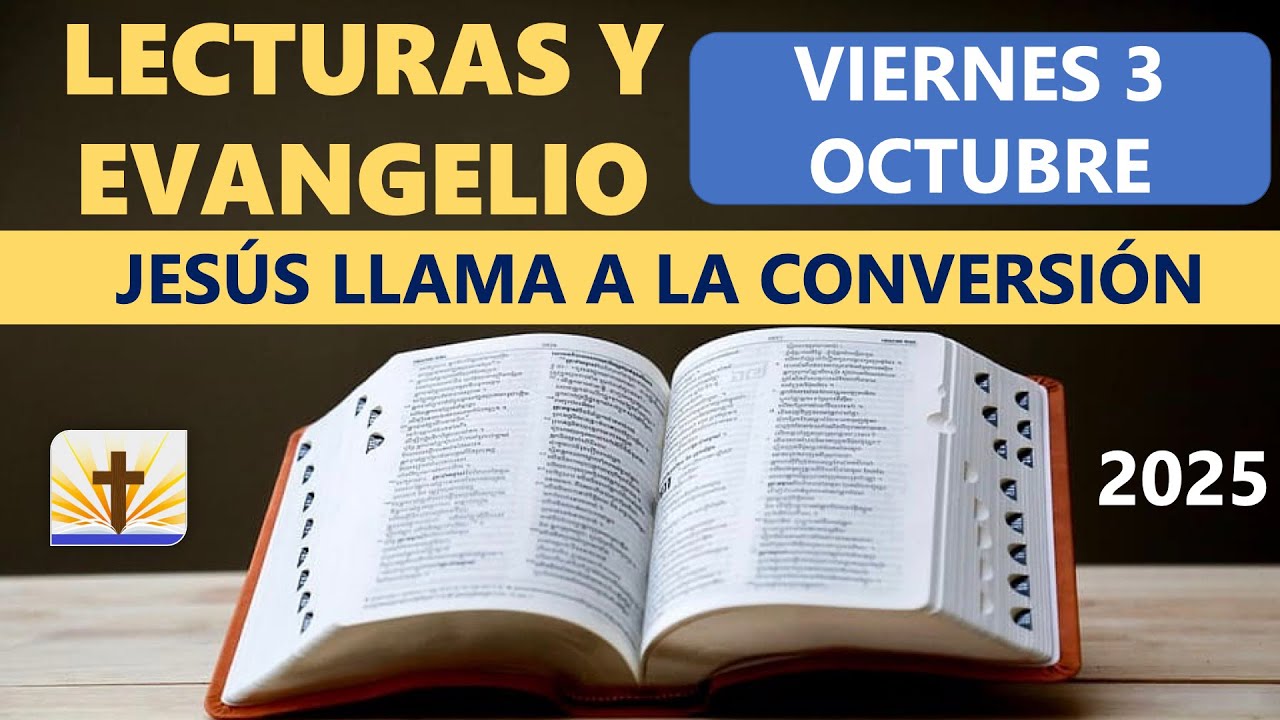Lecturas del Día de Hoy Viernes 3 de Octubre de 2025 - YouTube