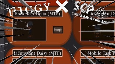PIGGY [BOOK 2] X SCP CONTAINMENT BREACH SKINS!! (Game By Mabroxx2)