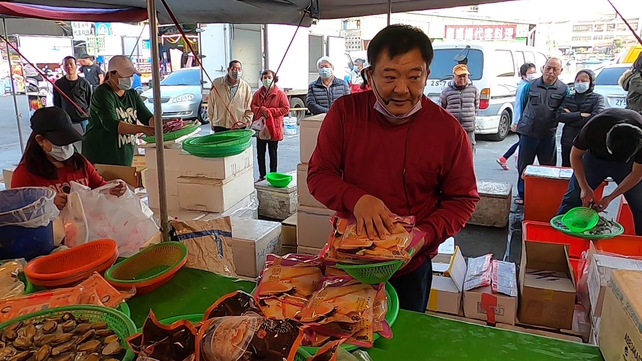 興爸海鮮叫賣海鮮拍賣高雄蚵仔寮漁港南董代客料理旁