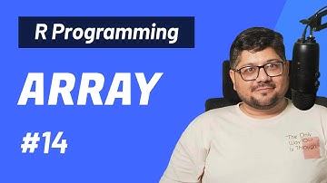 R Programming | Array | Session 1.14