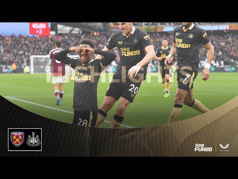 West Ham United 1 Newcastle United 1 | Premier League Highlights