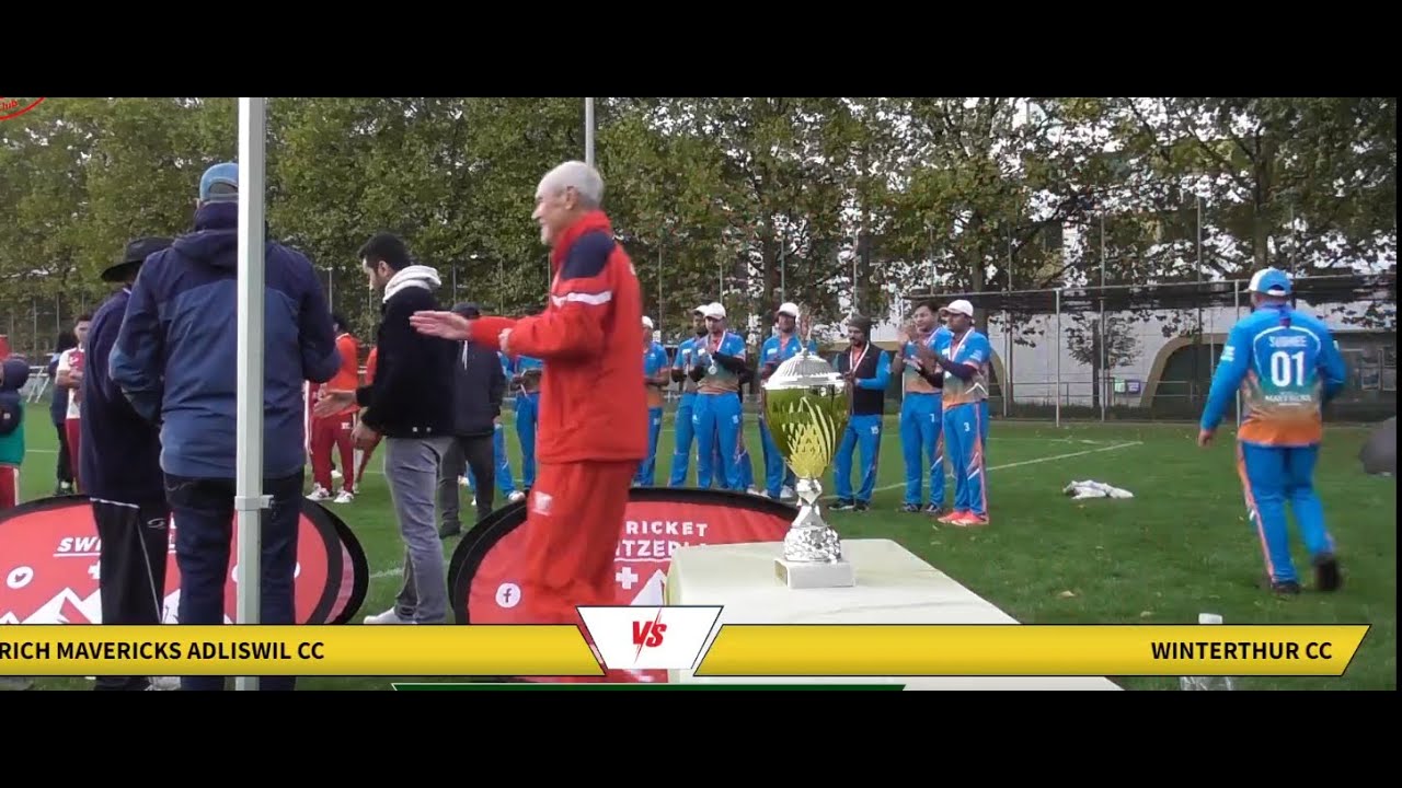 Cricket Switzerland Regional League-2025; Trophy Presentation