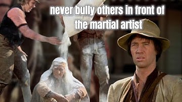 Never bully others in front of the martial arts | David Carradine