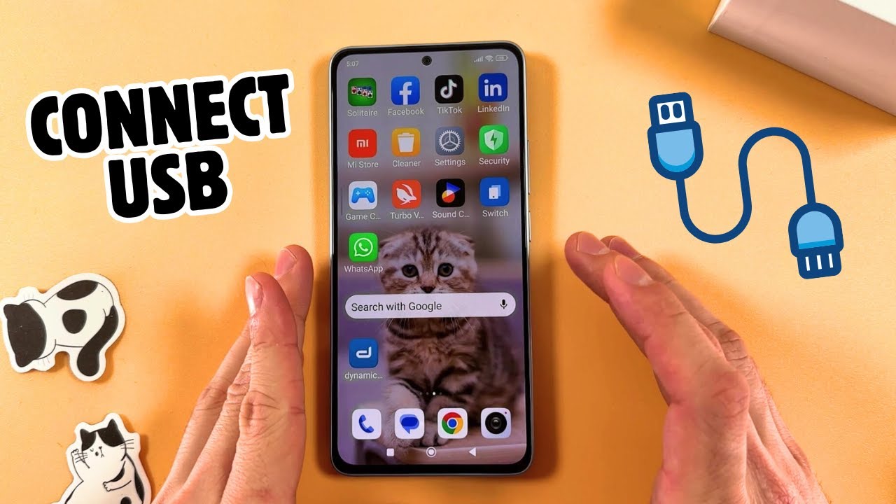 Redmi Note5 Usb How to Connect a USB Flash Drive to Redmi Note 13 - YouTube