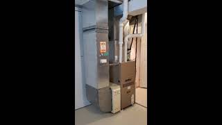 Bryant 926T furnace installation 2 stage with variable speed blower slideshow