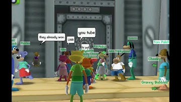 the crazy madness in toontown in nutty river