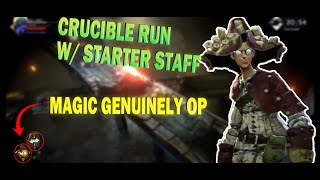 Crucible Full Run With OP Magic Staff! | No Rest for the Wicked