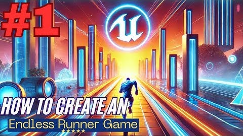 Unreal Engine 5.5 Tutorial #1: Setting Up Your Endless Runner Game! 🚀
