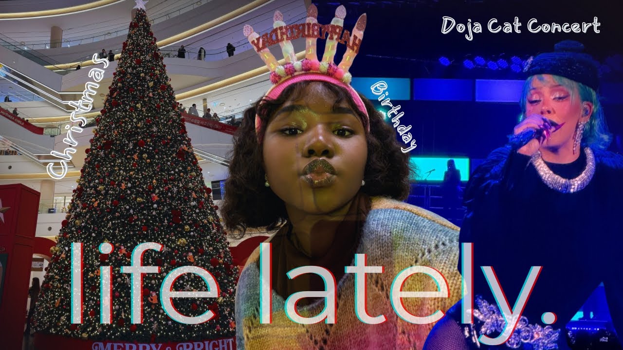 Life Lately: Doja Cat Concert, Birthday, Opening Presents and Christmas Lunch | Vlog 🇰🇷