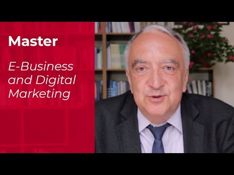 Jean-Michel Raicovitch presents: Master in Management program E-Business and Digital Marketing