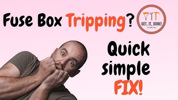 House Fuse Box keeps Tripping? How to get the power BACK ON! RCD Reset