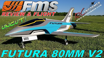 FMS FUTURA 80MM V2 REVIEW and Flight Demo By: RCINFORMER