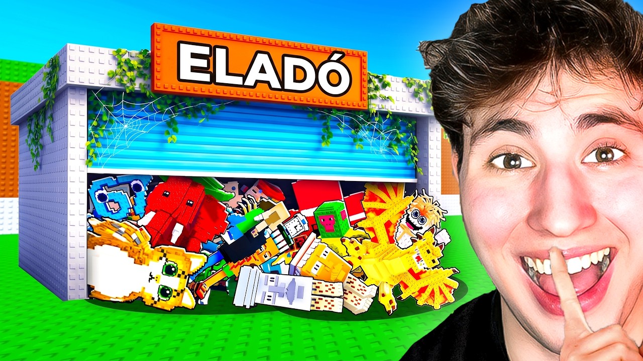 Elhagyatott Steal A Brainrot Bázisokat Vettem!😱