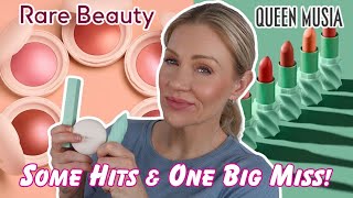 RARE BEAUTY LUMINOUS BLUSH & QUEEN MUSIA MASCARA & LIPSTICKS \ I Have Some Thoughts!