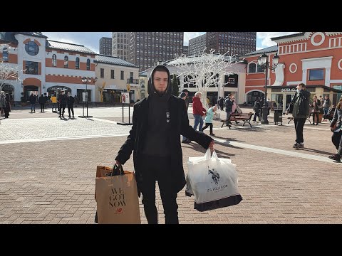 Влог🙋‍♀️Outlet Village👕Аутлет Белая дача👖New Balance👟Polo🧦Все купили,что хотели👍Наши покупки