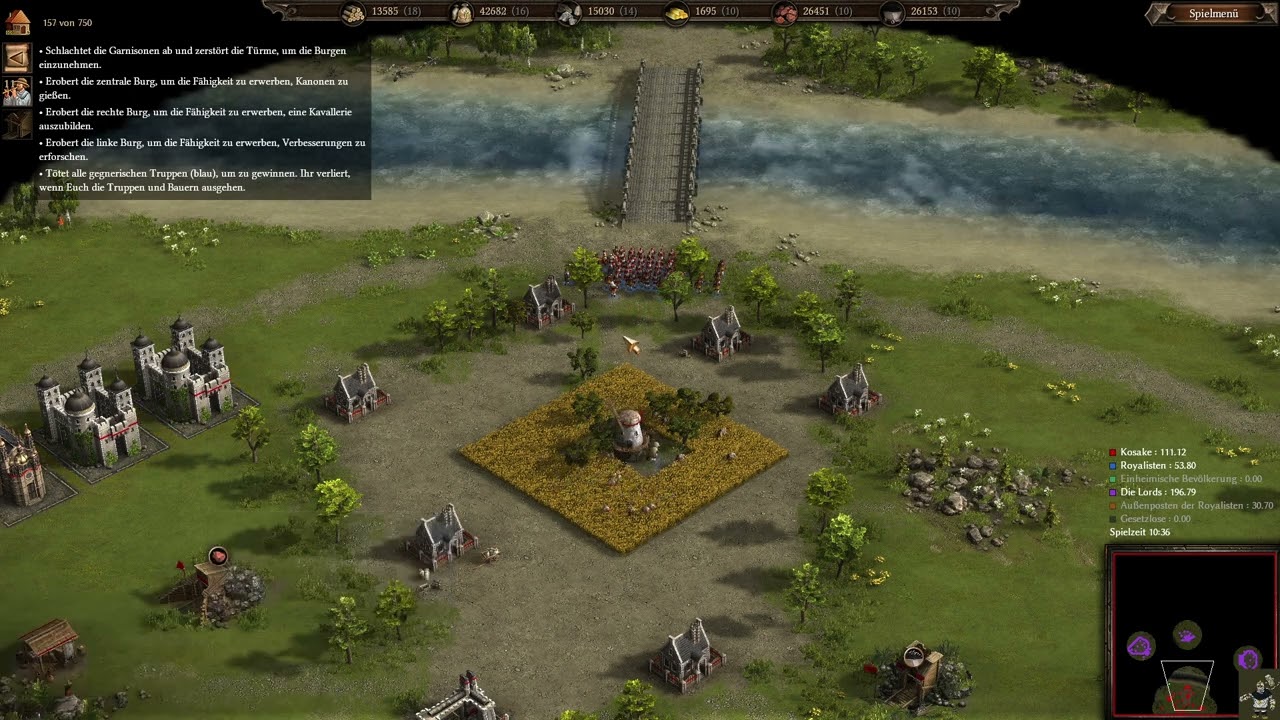 Cossacks 3 "Roundheads gegen Kavaliere, Die Bemühungen im Osten"