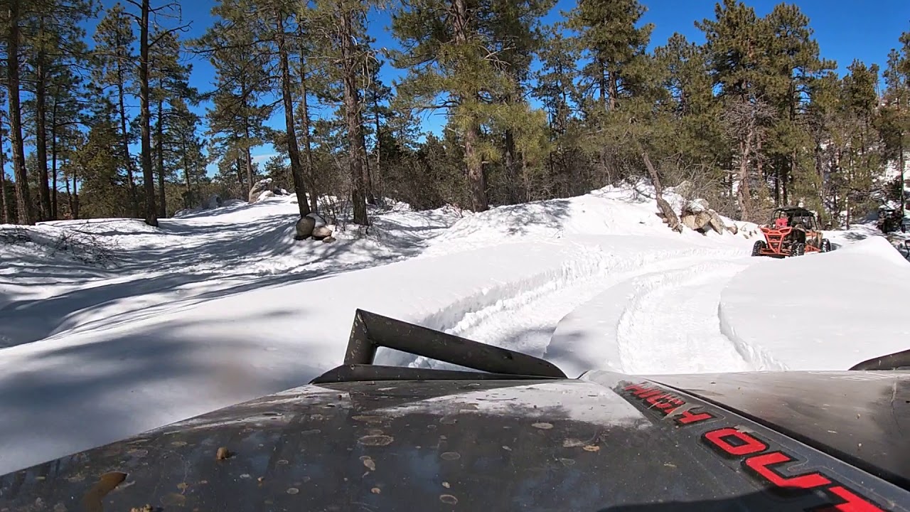Snow On The Crown King Trail Feb 2019 YouTube Snow On The Crown King Trail Feb 2019 YouTube