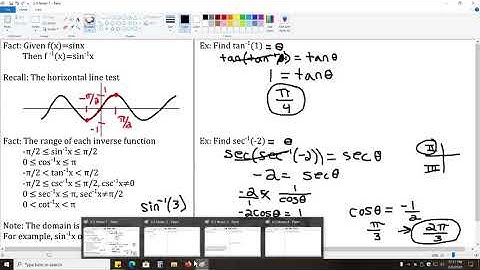 Lecture: Precalculus Ch. 6.3 Part 1 Of 1