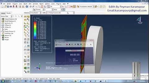 Simulation blast wave effect on the steel plate by using Eulerian method in Abaqus