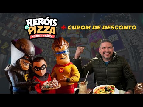 HERÓIS DA PIZZA EM GRAMADO - COM CUPOM DE DESCONTO!