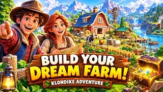 Klondike Adventures Gameplay 🌾 Building My Dream Farm! | Mobile Farming Game screenshot 3